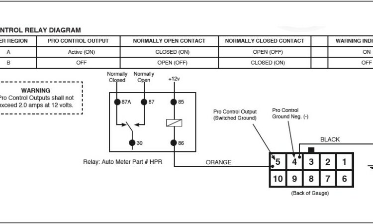 Autometer Air Fuel Ratio Gauge Wiring Diagram