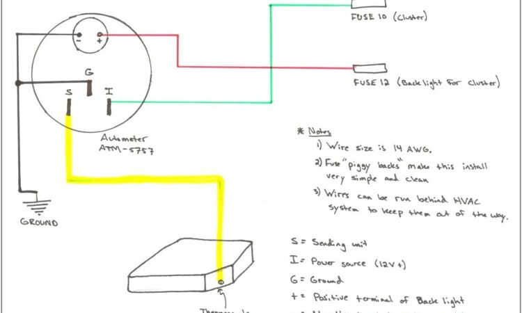 Autometer Gauge Wiring Diagram