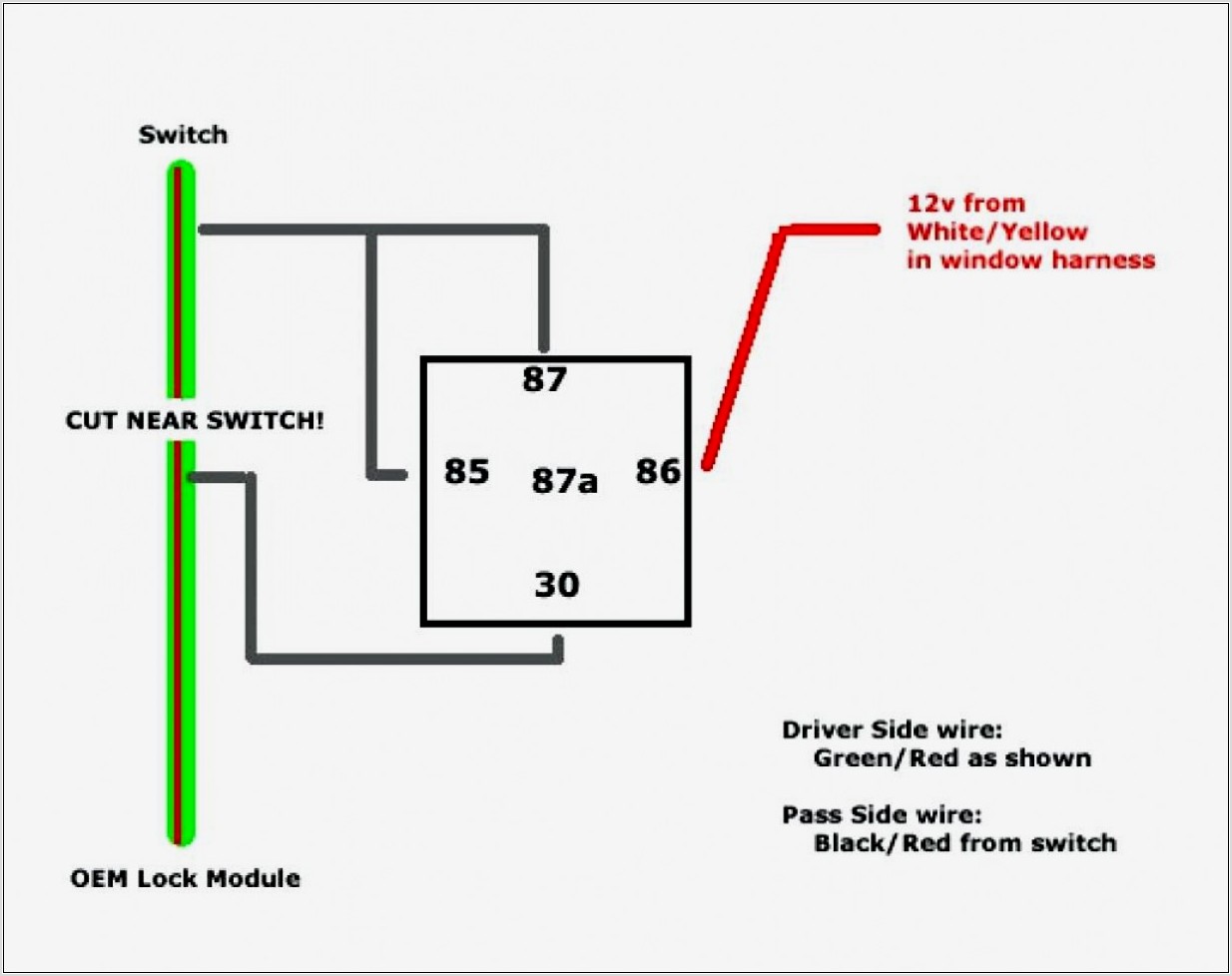 Automotive 5 Pin Relay Diagram