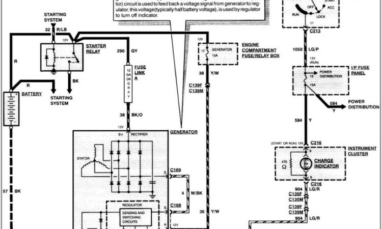 Basic Wiring Diagram For Alternator