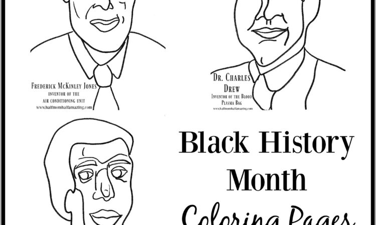 Black History Month Kindergarten Coloring Pages