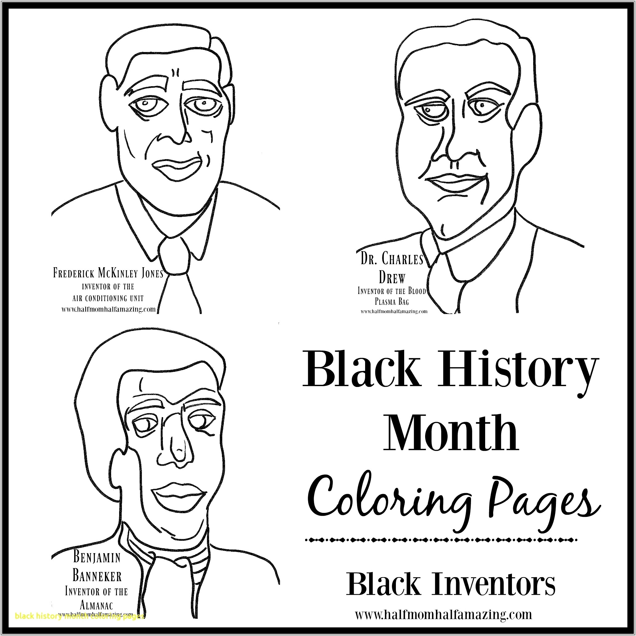 Black History Month Kindergarten Coloring Pages