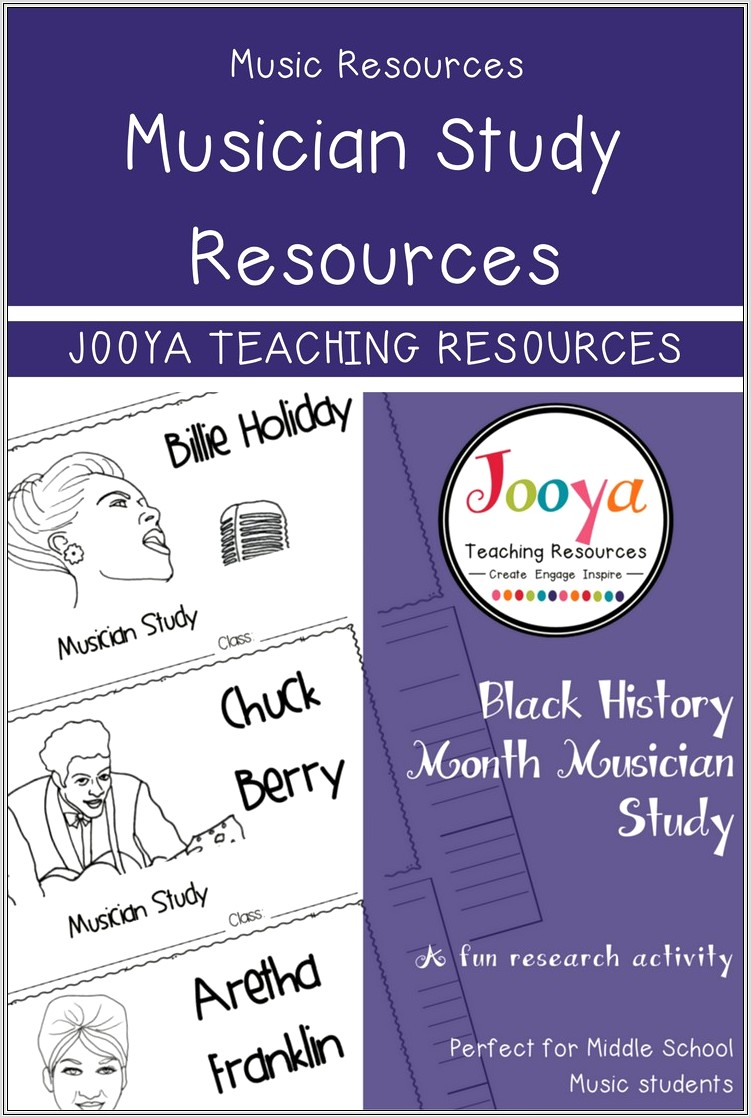Black History Month Music Lessons