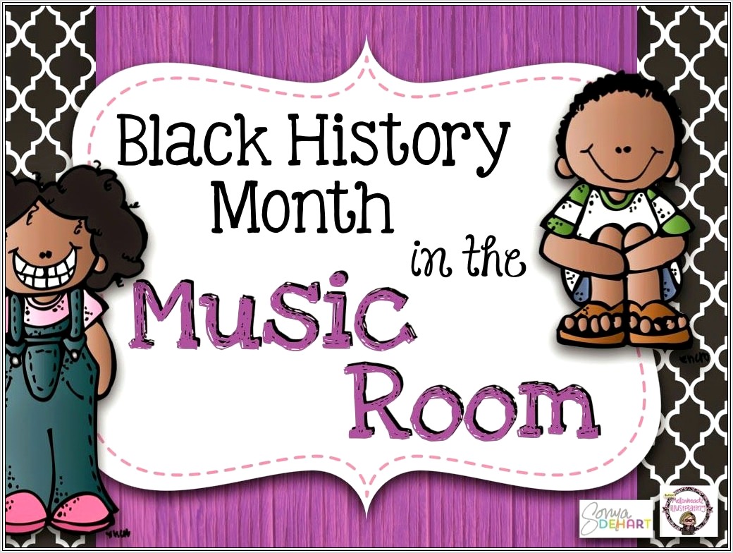 Black History Month Performance Ideas Kindergarten