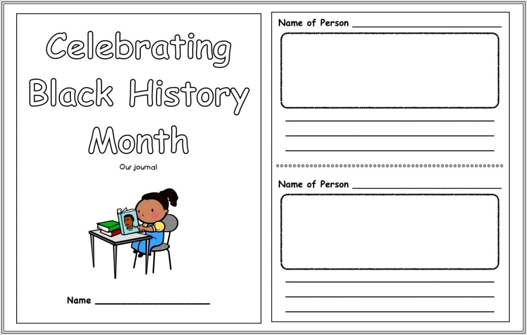 Black History Month Printables First Grade