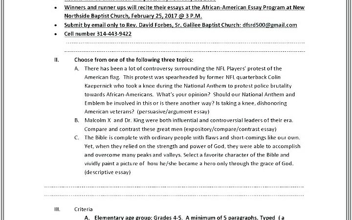 Black History Month Worksheet Activities