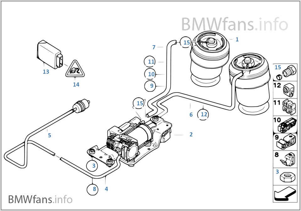 Bmw E53 Front Suspension Diagram