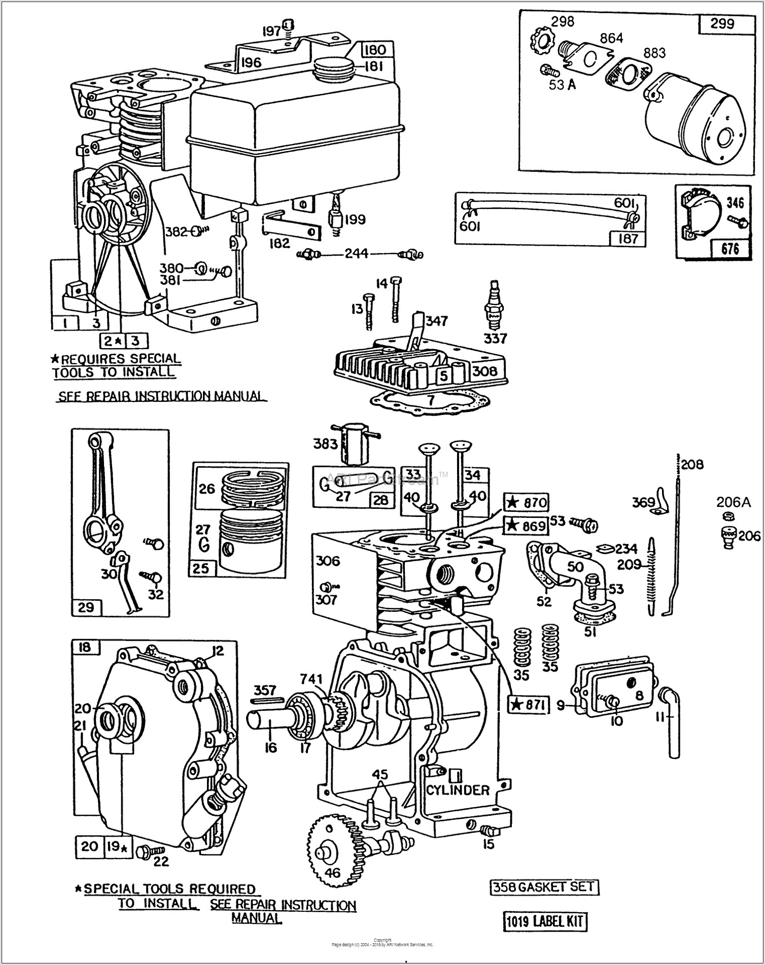 Briggs And Stratton Engine Diagram Free