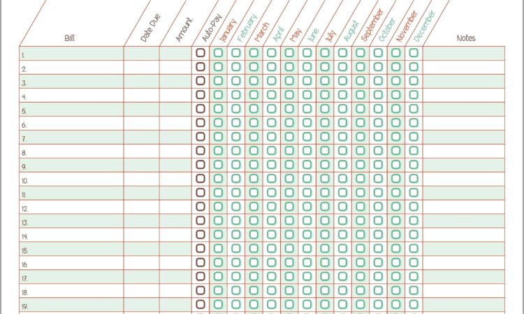 Budget Worksheet For Senior Citizens