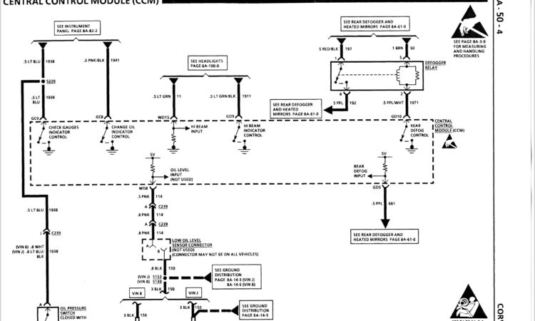 C4 Corvette Radio Wiring Diagram