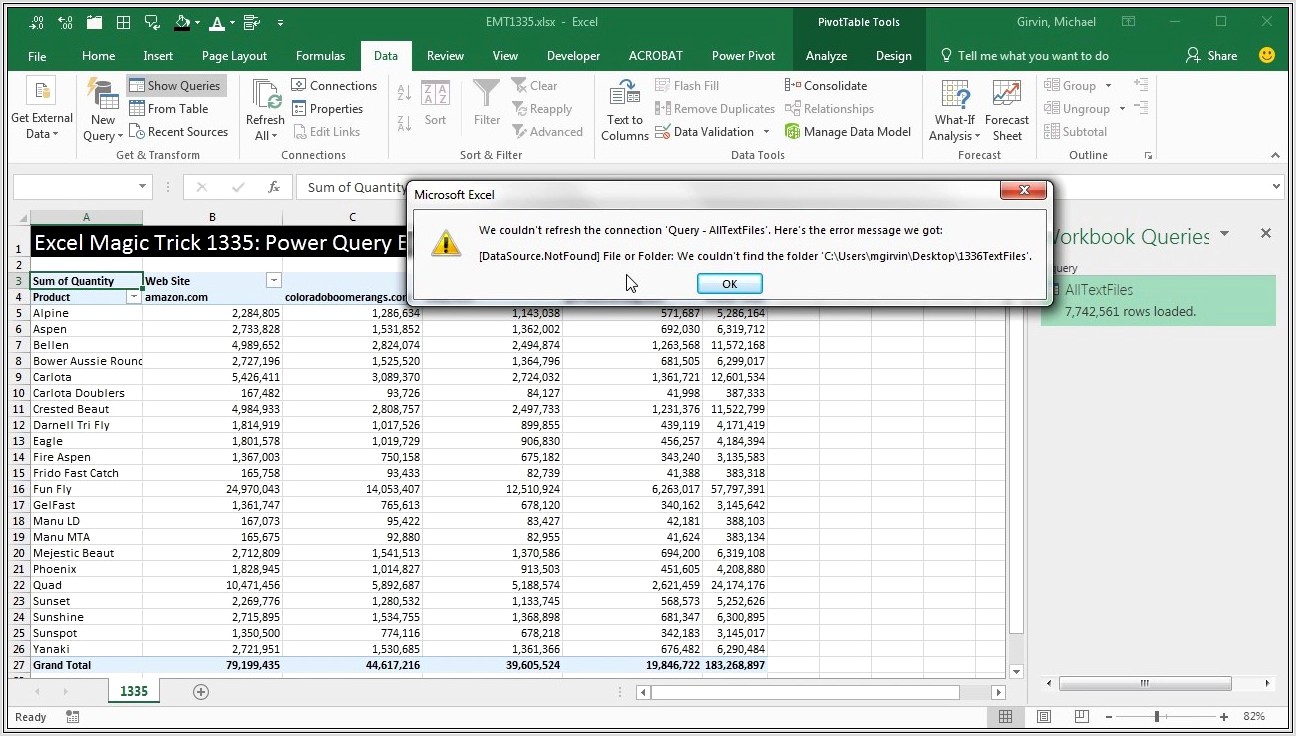 Cannot Open Microsoft Excel Worksheet