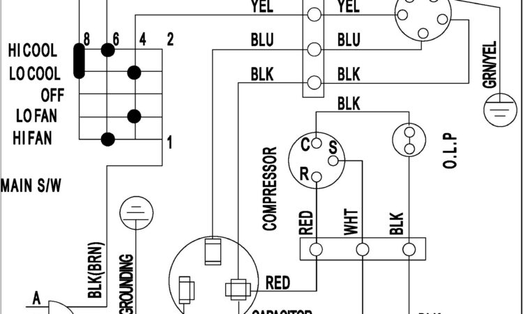 Capacitor Wiring Diagram Hvac