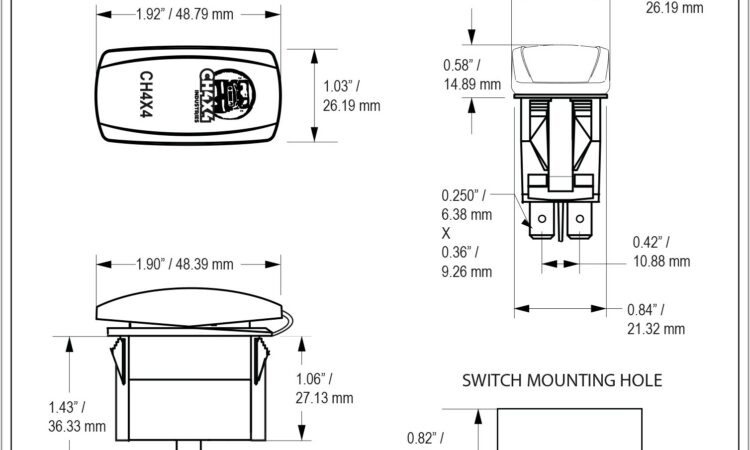 Carling Technologies Rocker Switch Wiring Diagram