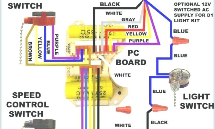 Ceiling Fan Switch Diagram