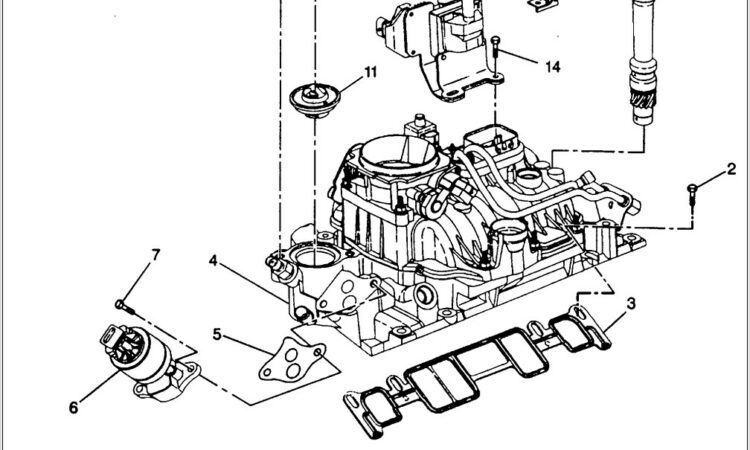 Chevy 350 Intake Manifold Diagram