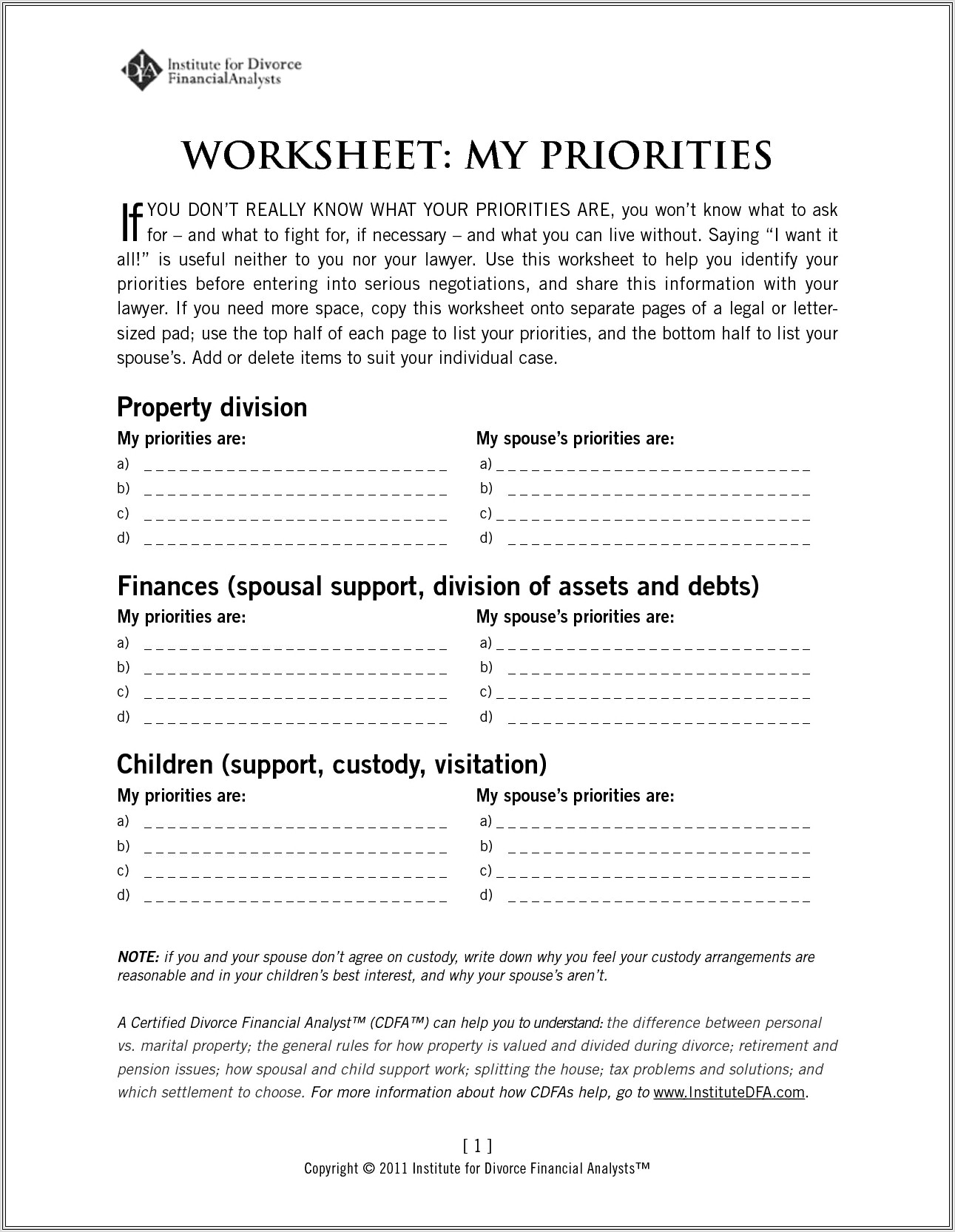 Child Support Worksheet Canada