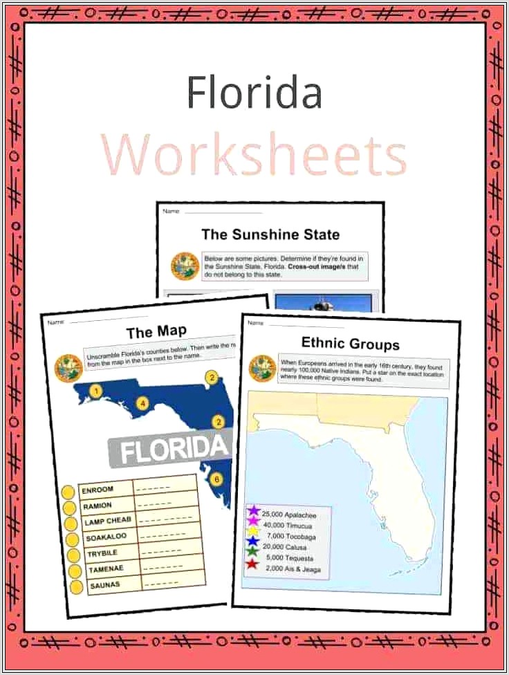 Child Support Worksheet For Florida
