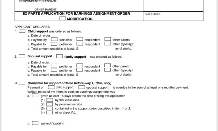 Child Support Worksheet Georgia 2015