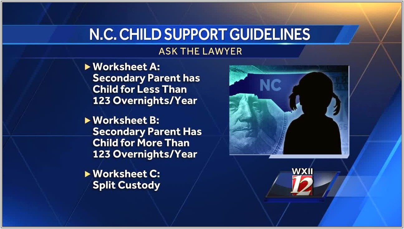 Child Support Worksheet In Kansas