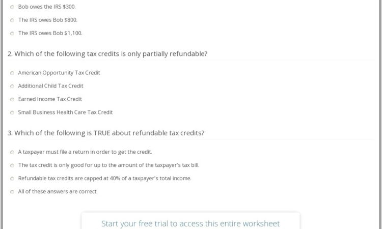 Child Tax Credit Worksheet Part 2 2014