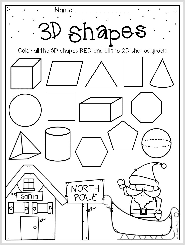 Christmas First Grade Worksheets