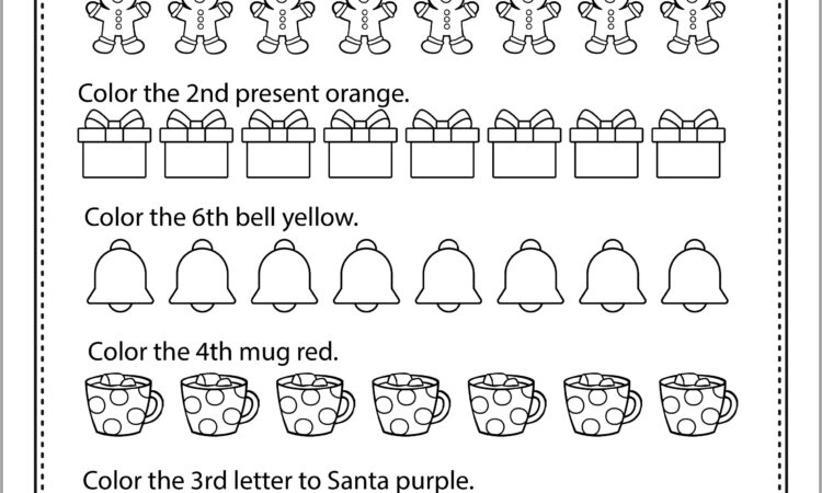 Christmas Math Activities Worksheets