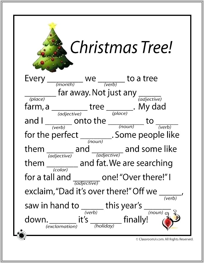Christmas Math Printable Worksheets For Middle School