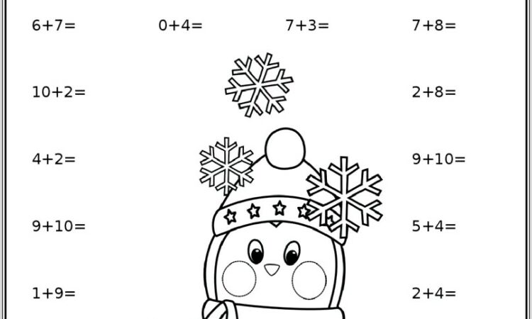 Christmas Math Puzzles Third Grade