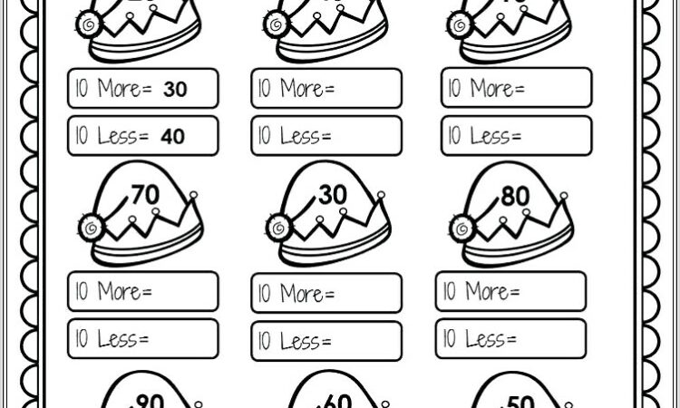 Christmas Math Regrouping Worksheets