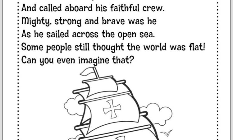 Christopher Columbus Lessons For Kindergarten