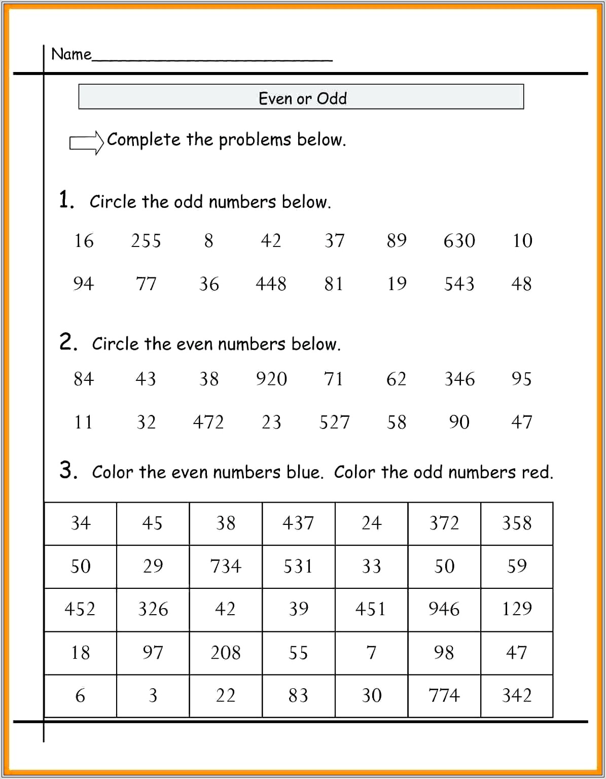Classifying Rational Numbers Worksheet Answers