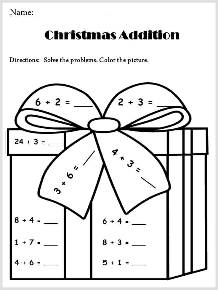 Color By Numbers Worksheets First Grade