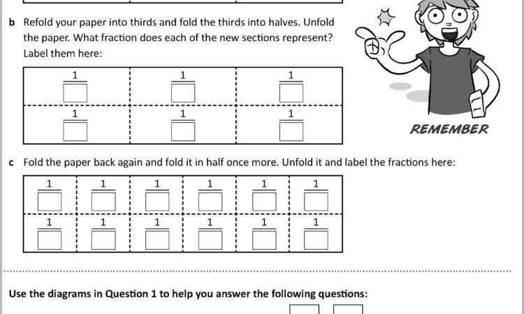 Comparing Fractions Worksheet Uk