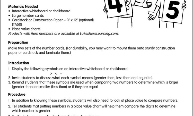 Comparison Of Whole Numbers Grade 3 Worksheets