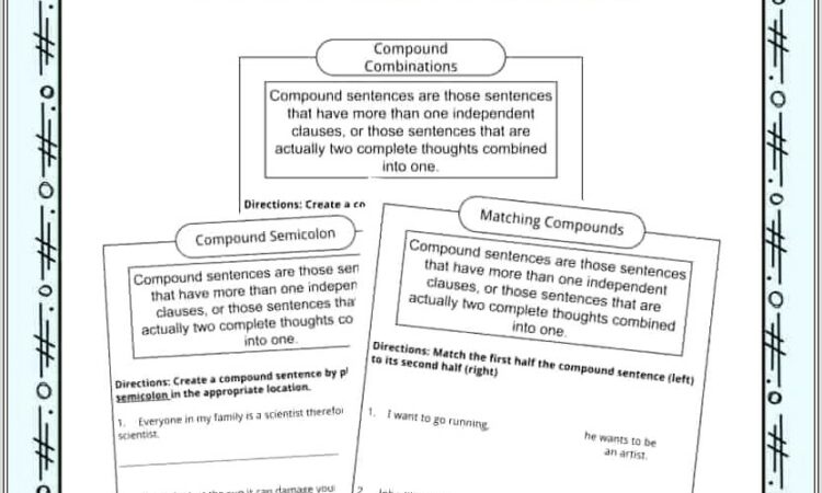 Compound Words Worksheet Doc