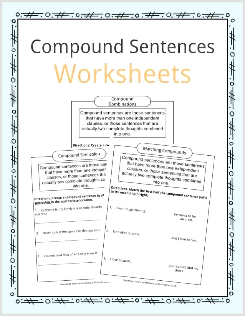 Compound Words Worksheet Doc