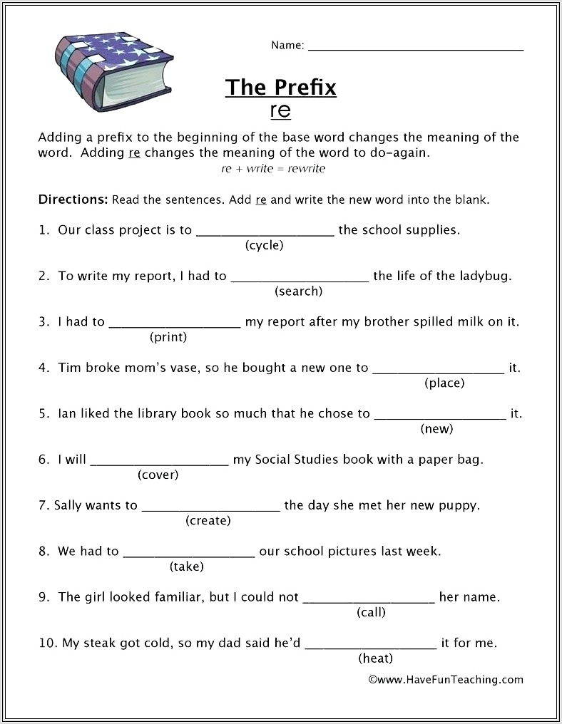 Compound Words Worksheets For Grade 4 Pdf
