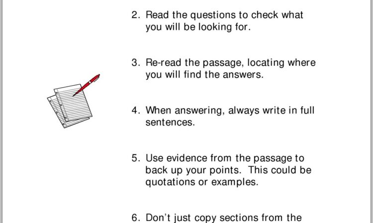 Comprehension Worksheets Key Stage 3