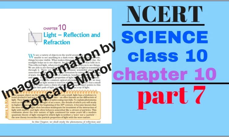 Concave Mirror Ray Diagram Class 10