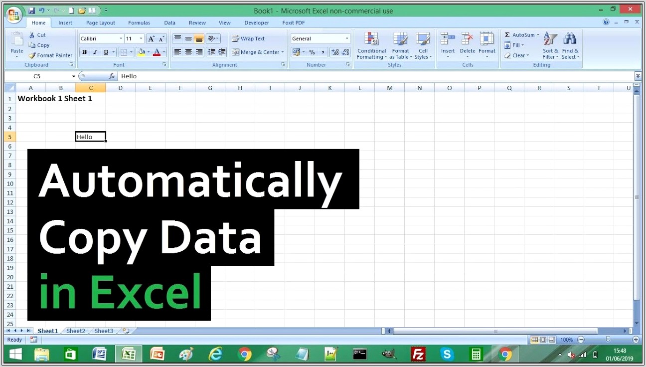 Copy Excel Worksheet As Picture