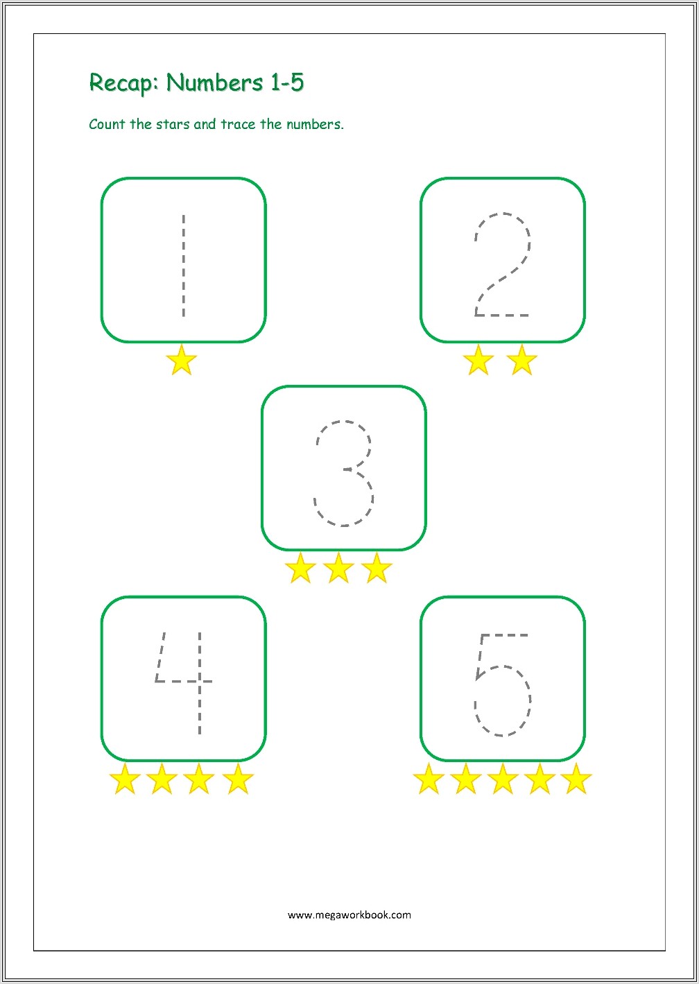Create A Number Tracing Worksheet