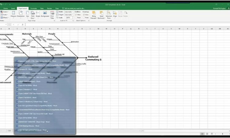 Create Fishbone Diagram In Visio