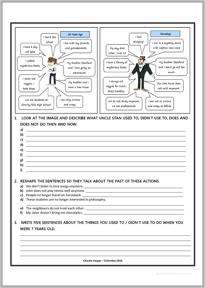 Creative Writing Worksheet Middle School