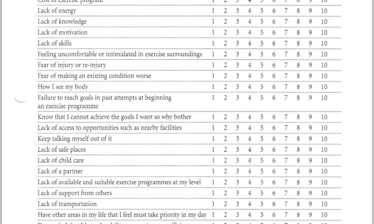 Csep Goal Setting Worksheet