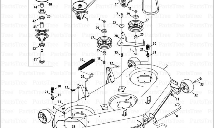 Cub Cadet Lt50 Belt Diagram