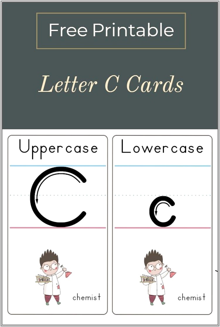 Cursive Handwriting Worksheets Letter C