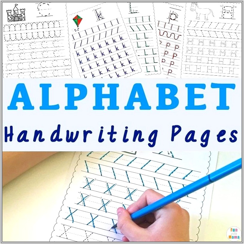 Cursive Handwriting Worksheets With Arrows