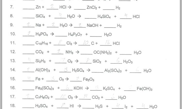 Density Practice Worksheet Answer Key