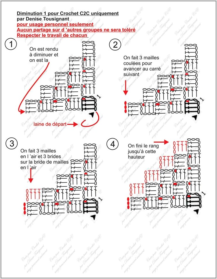 Diagramme C2c Motif Crochet