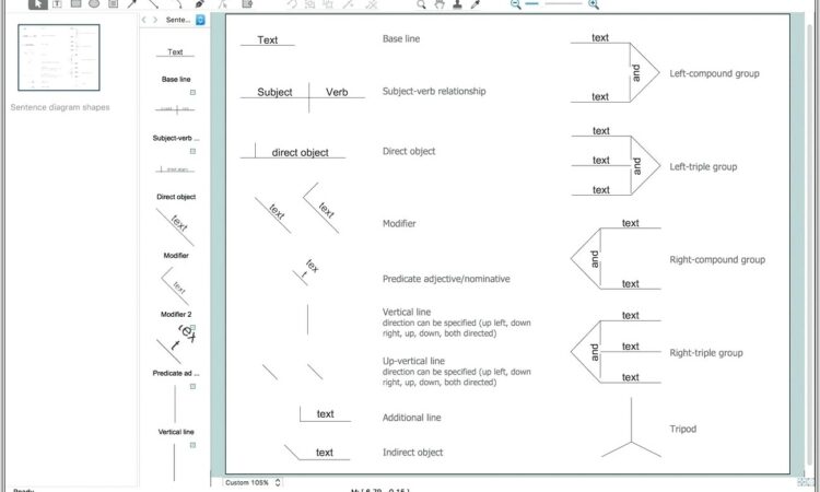 Diagramming Sentences Exercises With Answers